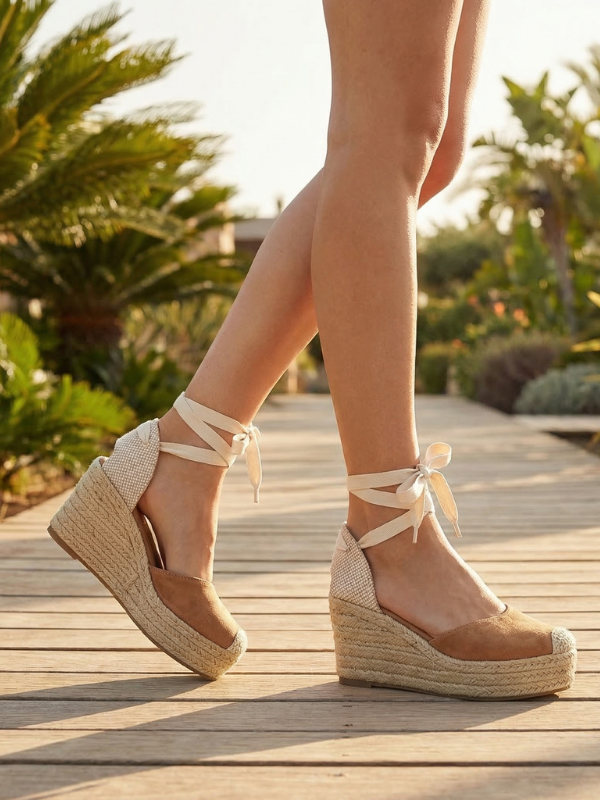 Sandalias Plataforma Cuña...