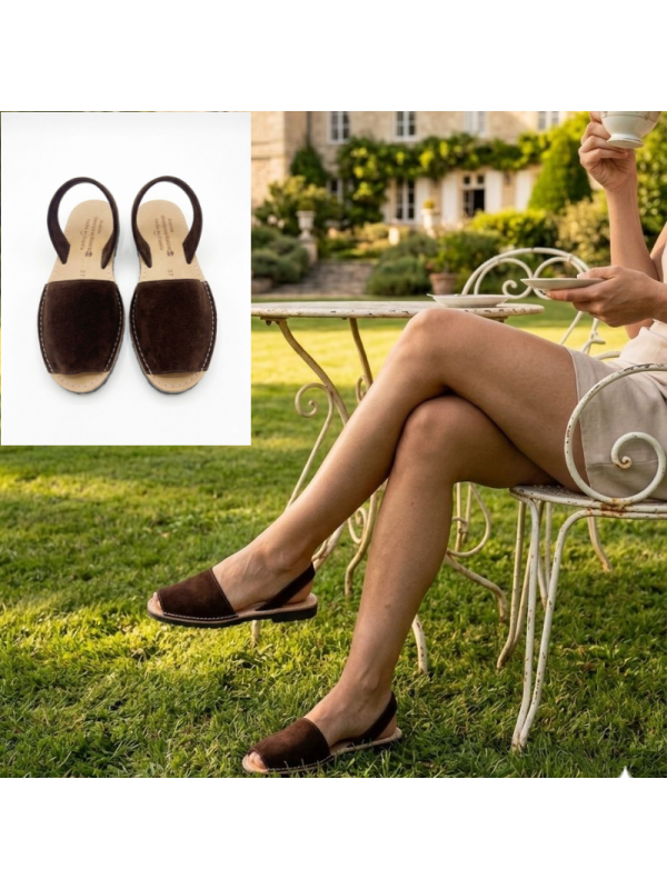 Menorquinas Planas de Piel Suave