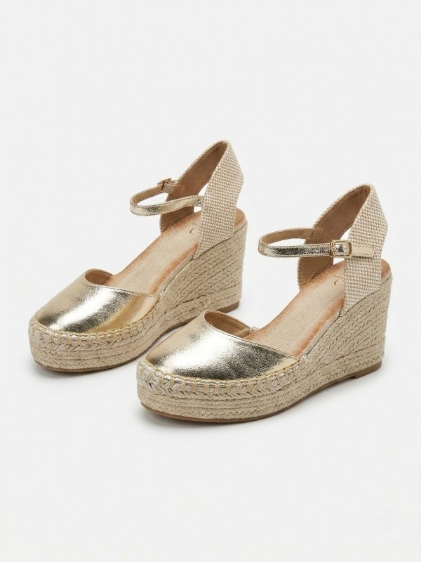 Alpargatas de cuña con...