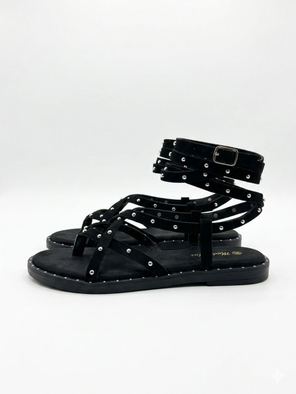 Sandalias planas de verano tipo dedo,...