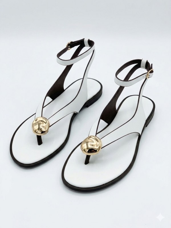 Sandalias planas cómodas y elegantes...