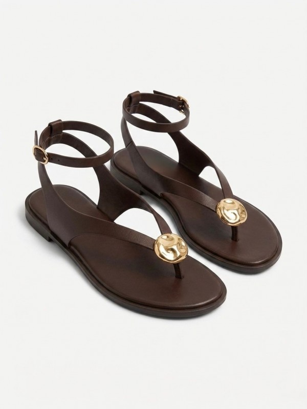 Sandalias planas cómodas y...