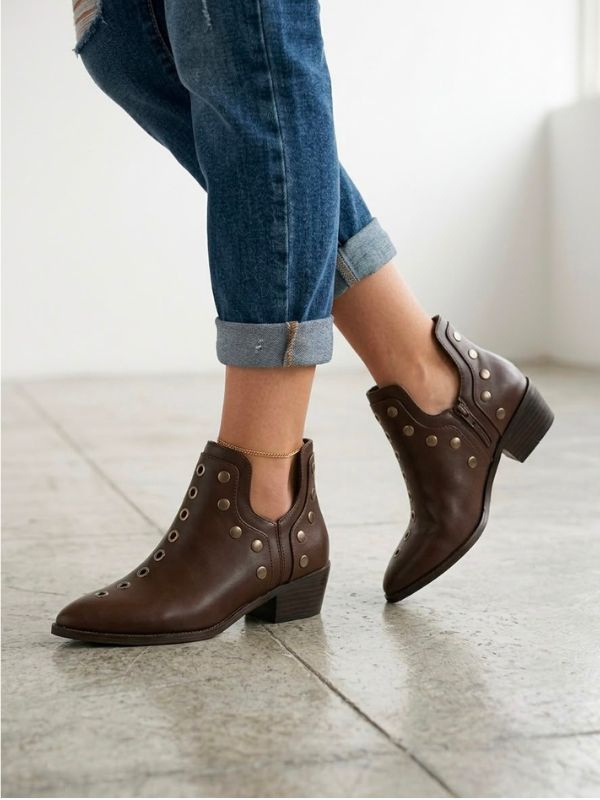 Botines de Mujer con Tachuelas...