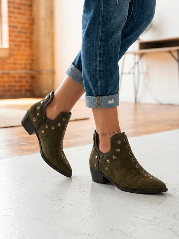 Botines de Mujer con Tachuelas...