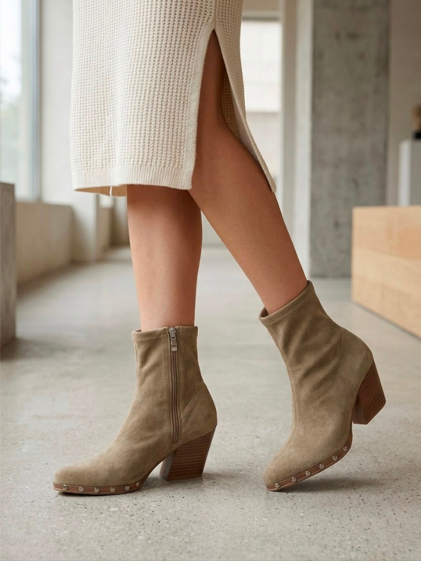 Botines de Punta para Mujer con...