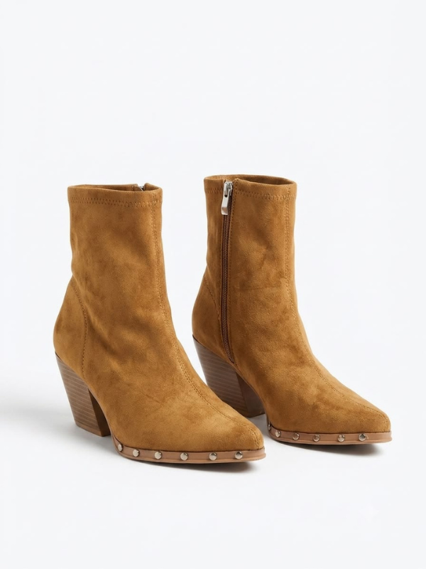 Botines de Punta para Mujer con...