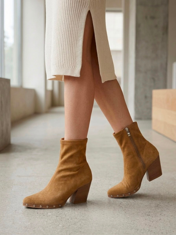 Botines de Punta para Mujer con...