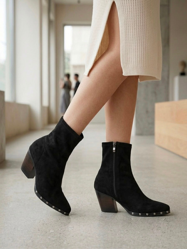 Botines de Punta para Mujer con...