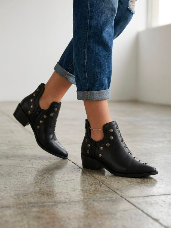 Botines de Mujer con Tachuelas...