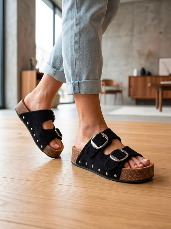 Sandalias de moda con...
