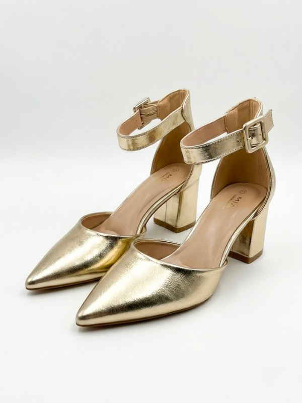 Zapatos con tacón de 4cm