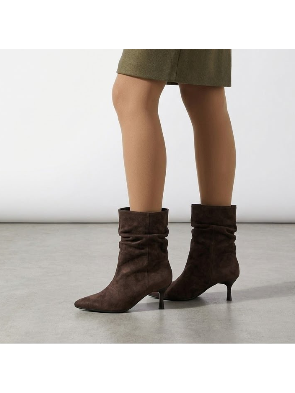 Botines de Tacón Fino de 6 cm para...