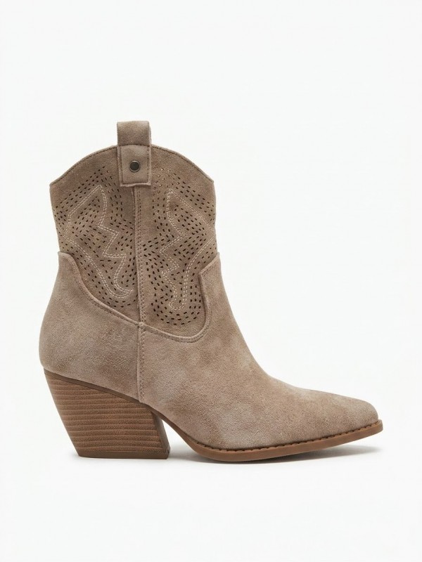 Botines Cowboy Calados de Moda para...