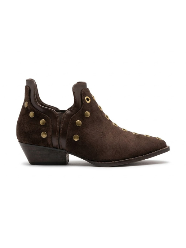 Botines de Punta Fina con Diseño de...