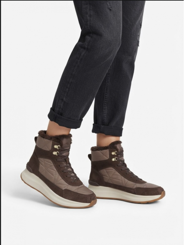 Botines con cordón