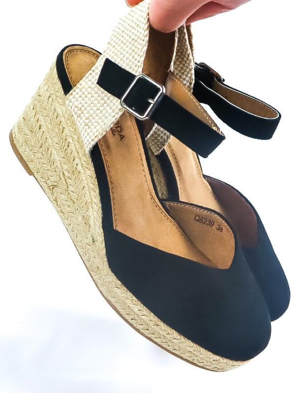 Alpargatas suela esparto cuña medio...