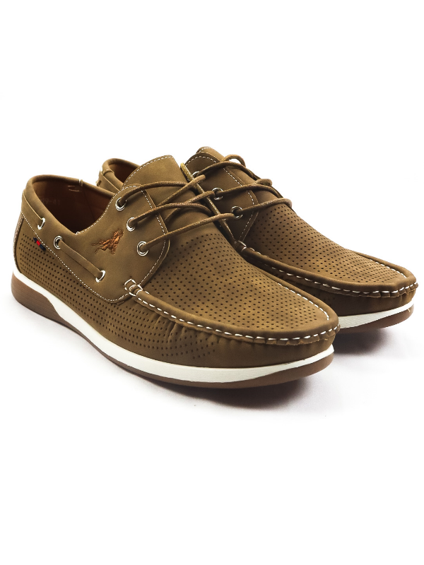 Zapato Náutico con cordón -hombre-