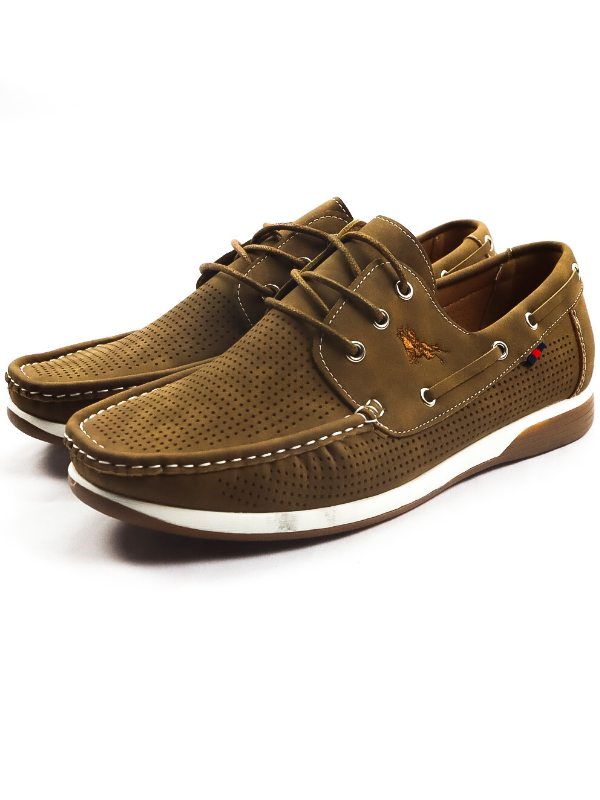 Zapato Náutico con cordón -hombre-