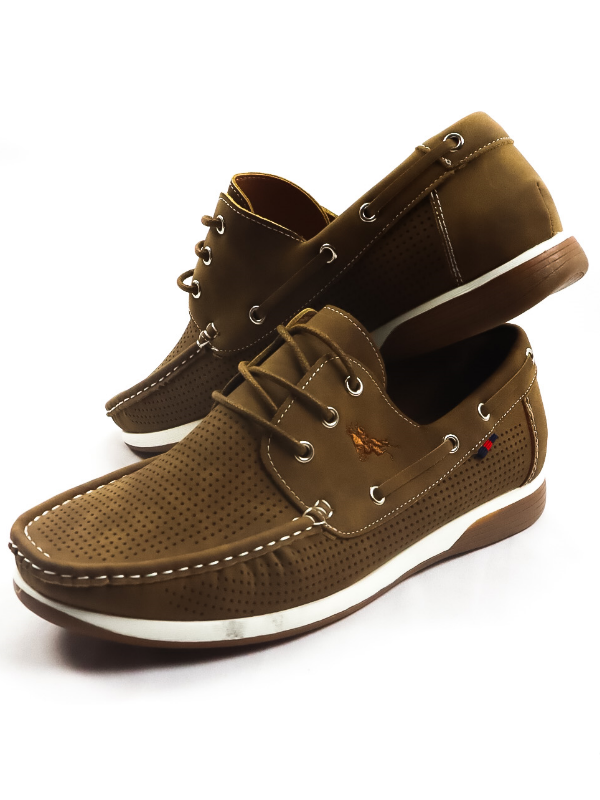 Zapato Náutico con cordón -hombre-