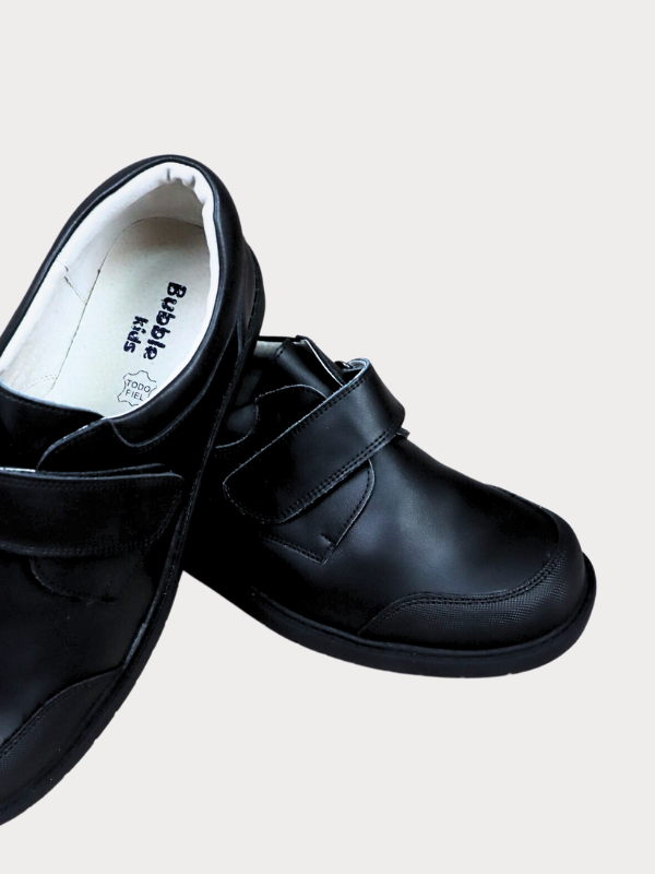 zapatos de colegio piel -niño-