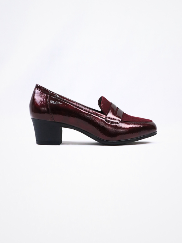 Zapatos de tacón medio -mujer-