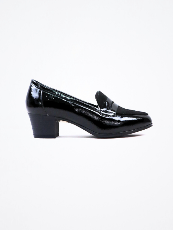 Zapato de tacón medio -mujer-