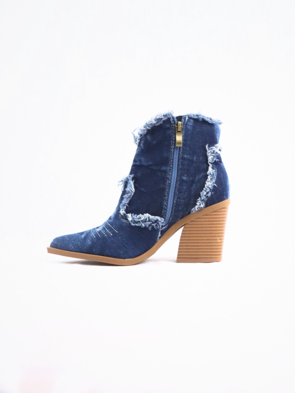 Botín campera vaquero