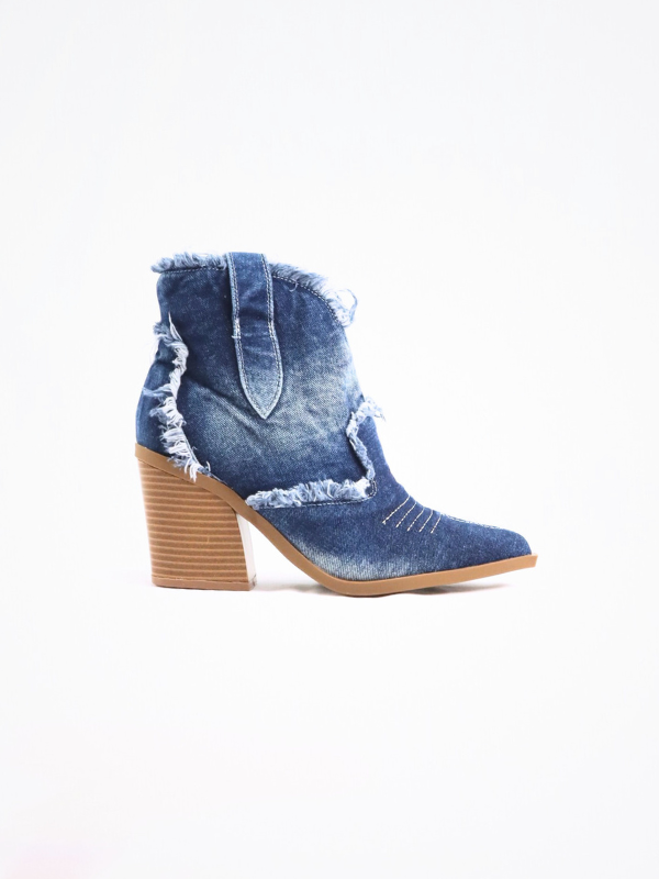 Botín campera vaquero