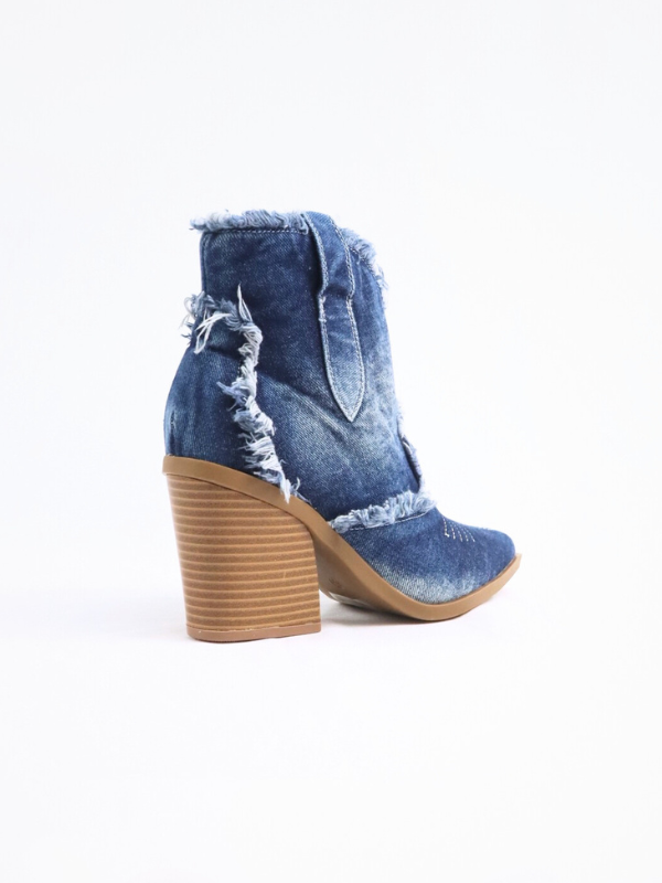 Botín campera vaquero