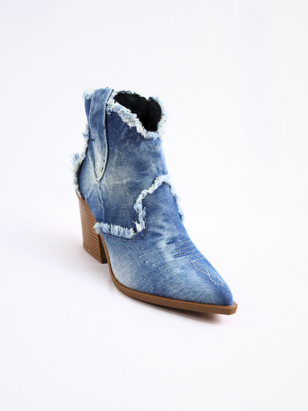 Botín campera vaquero