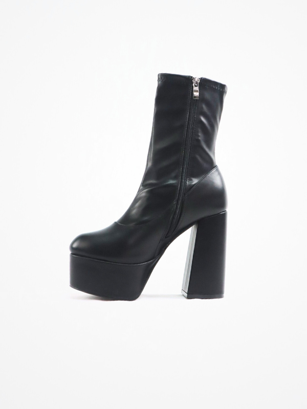 Botas clásica minimalista plataforma...