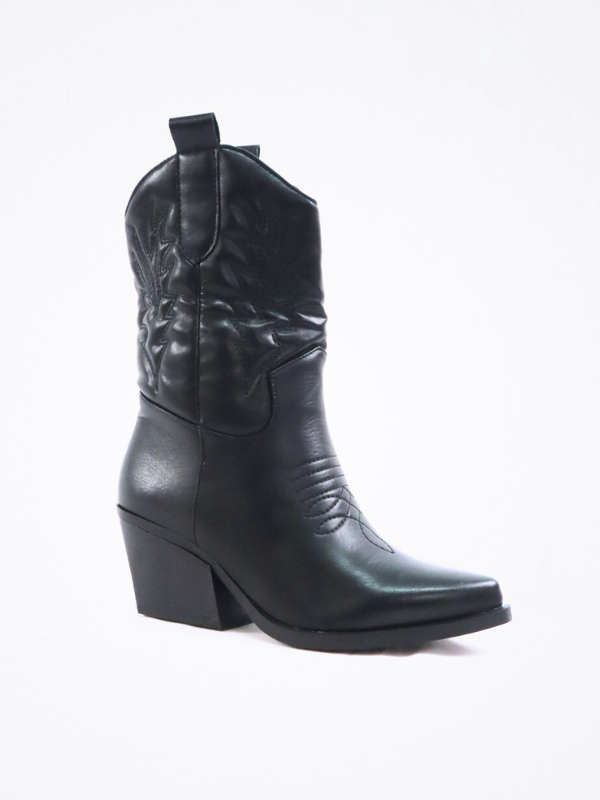 Botín cowboy polipiel. 2