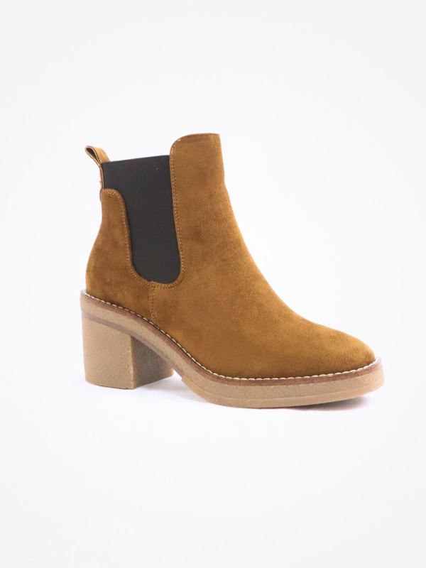 Botín mujer elástico y...