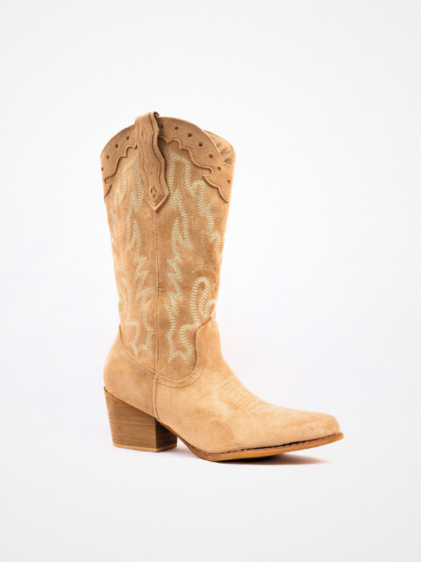 Botas cowboy camel 2
