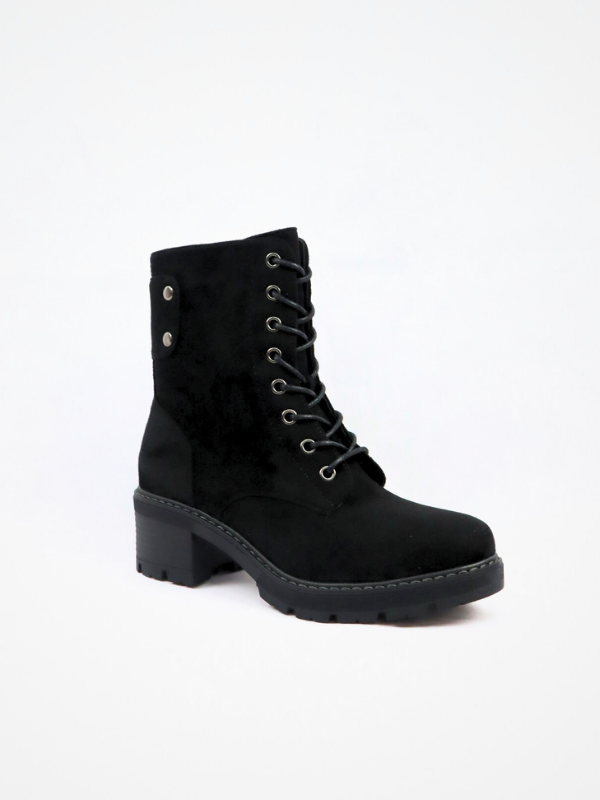 Botines tobillo altas - negro 2