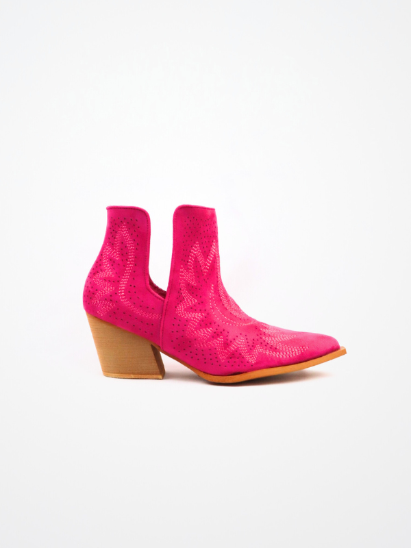 BOTIN BAJA COWBOY NUMADE- FUSCIA