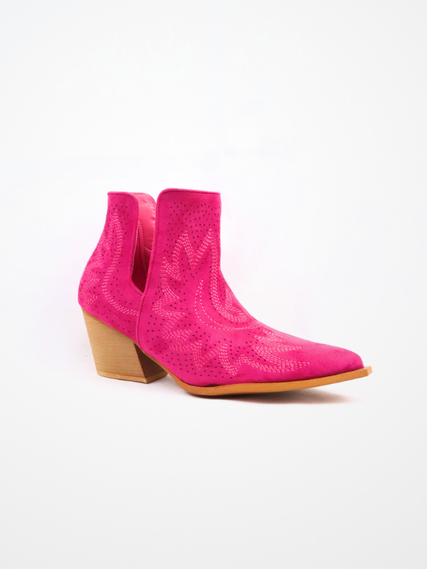 BOTIN BAJA COWBOY NUMADE- FUSCIA