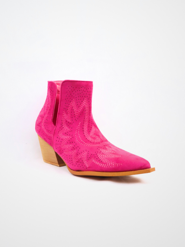 BOTIN BAJA COWBOY NUMADE- FUSCIA