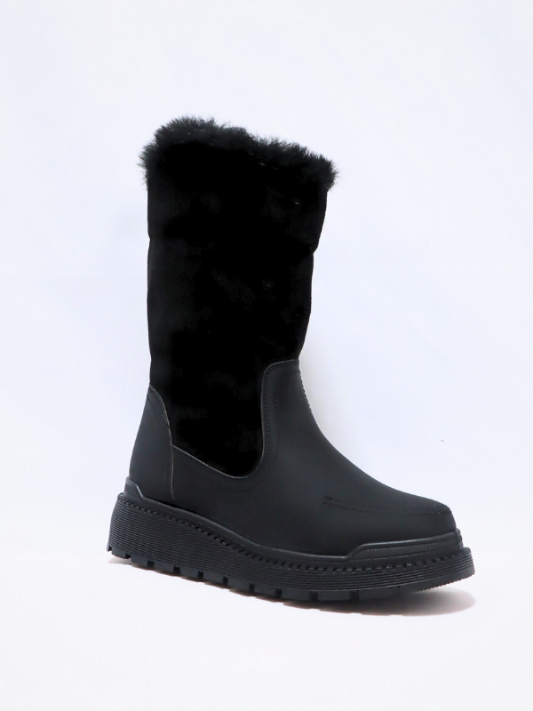 Botas nieve negro - mujer