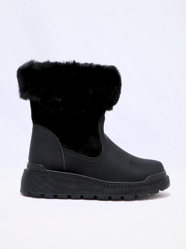 Botas nieve negro - mujer