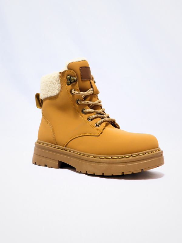 Botines con cordón - mujer