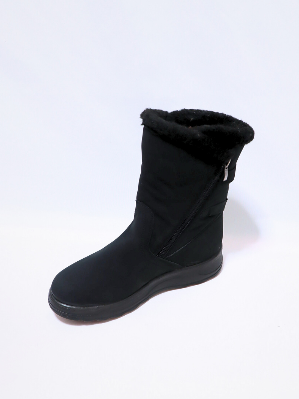 botines nieve - dos cremallera