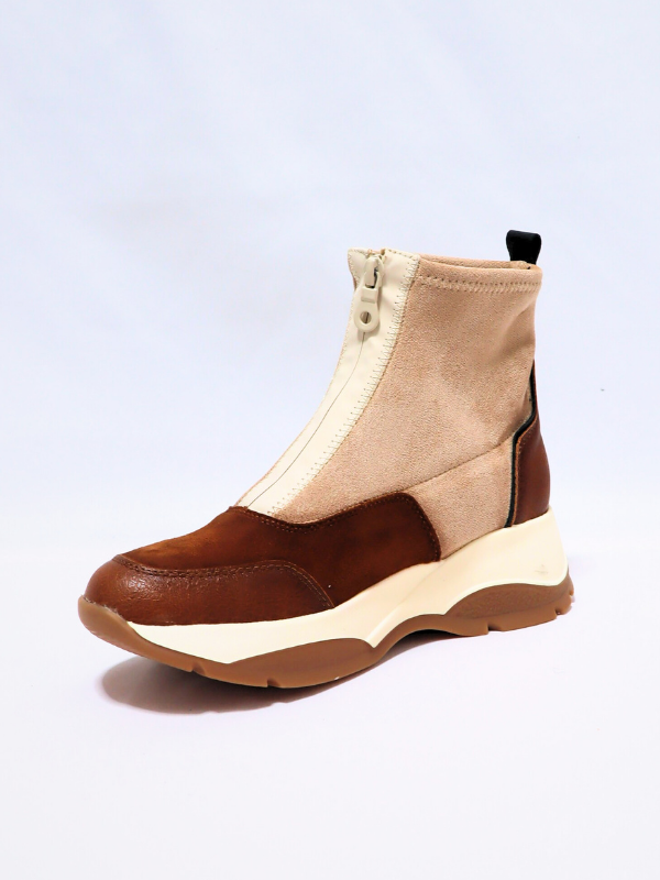 botines cremallera - mujer 2