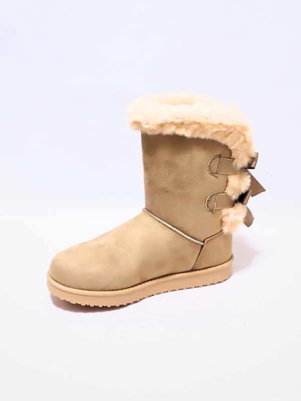 Botin plano -forrado con pelo-