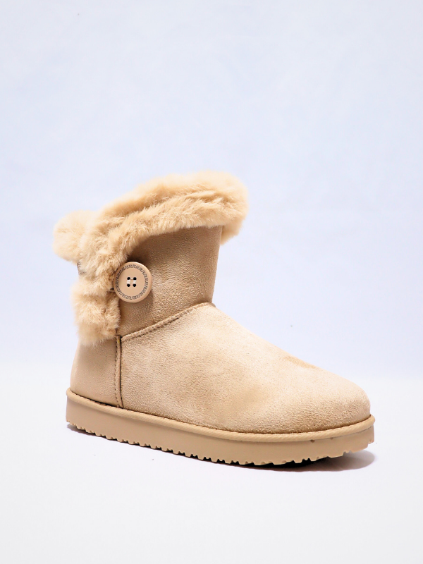 Botín plano- forrado de pelo 2