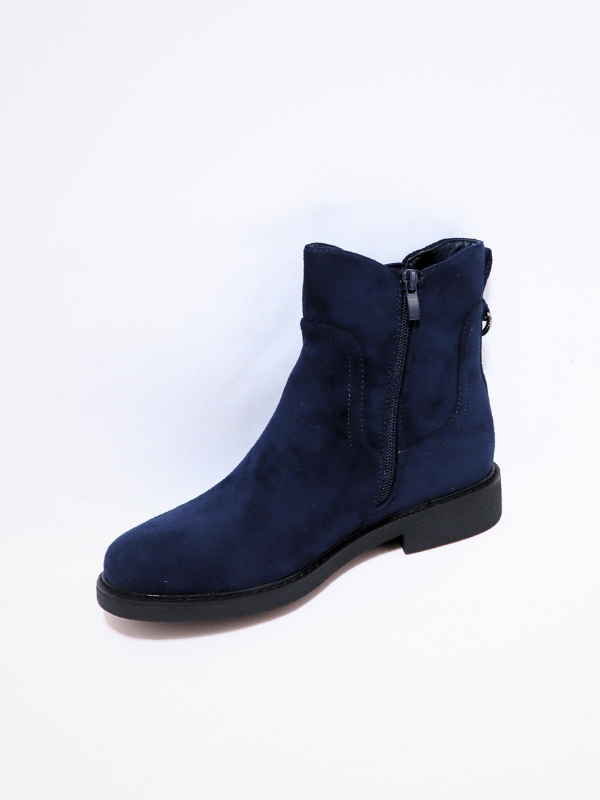 Botín plano -elástico al tobillo-
