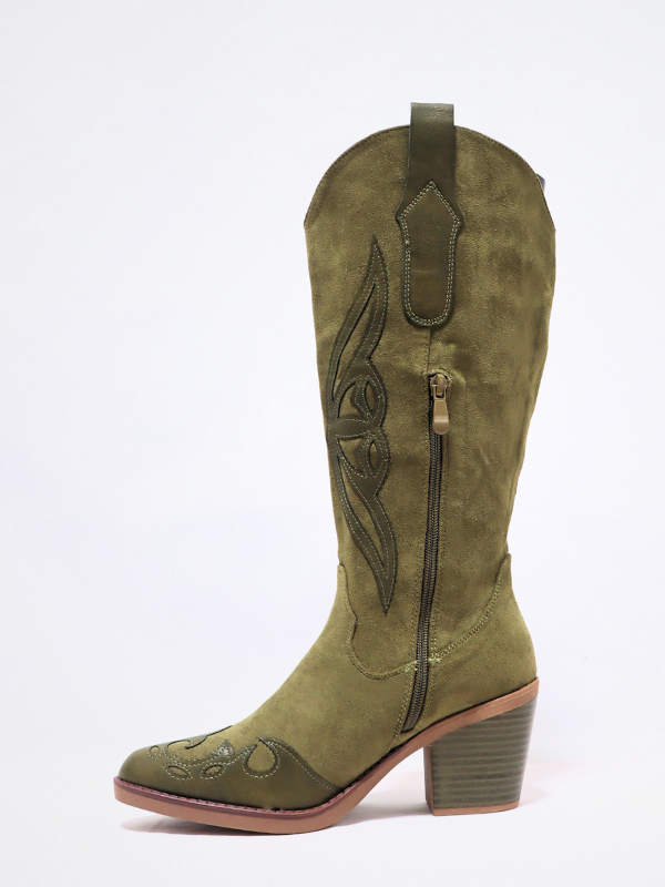 Botas Cowboy -Bordadas-