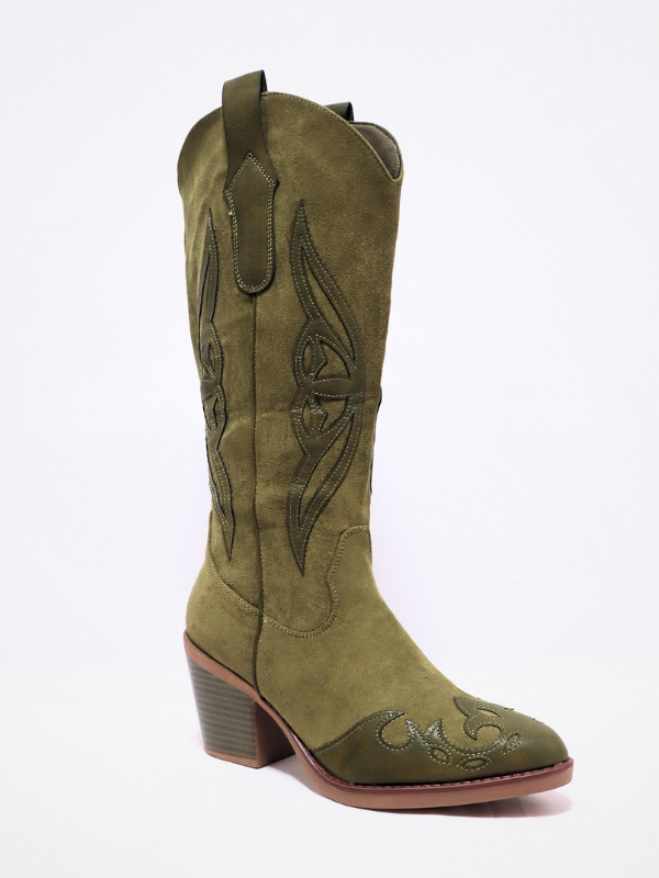 Botas Cowboy -Bordadas-
