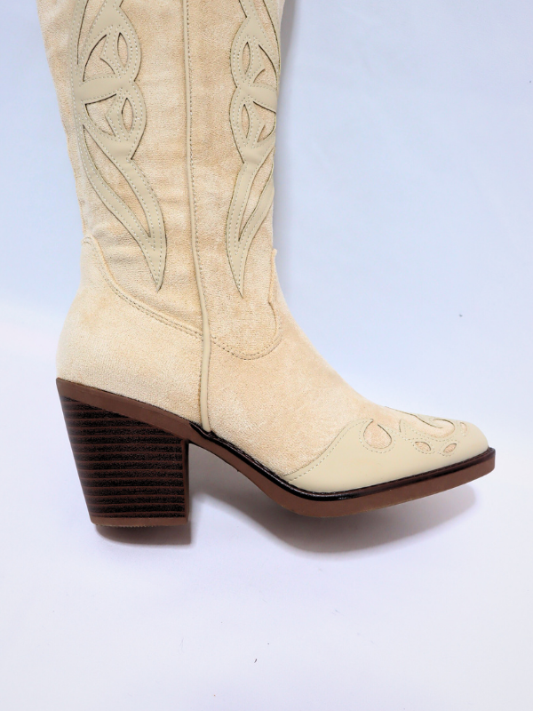 Bota cowboy -Bordadas-