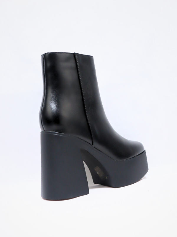 Botines tacón con plataforma